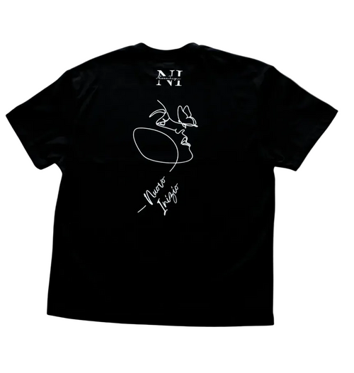 NI Abstract Face Tee