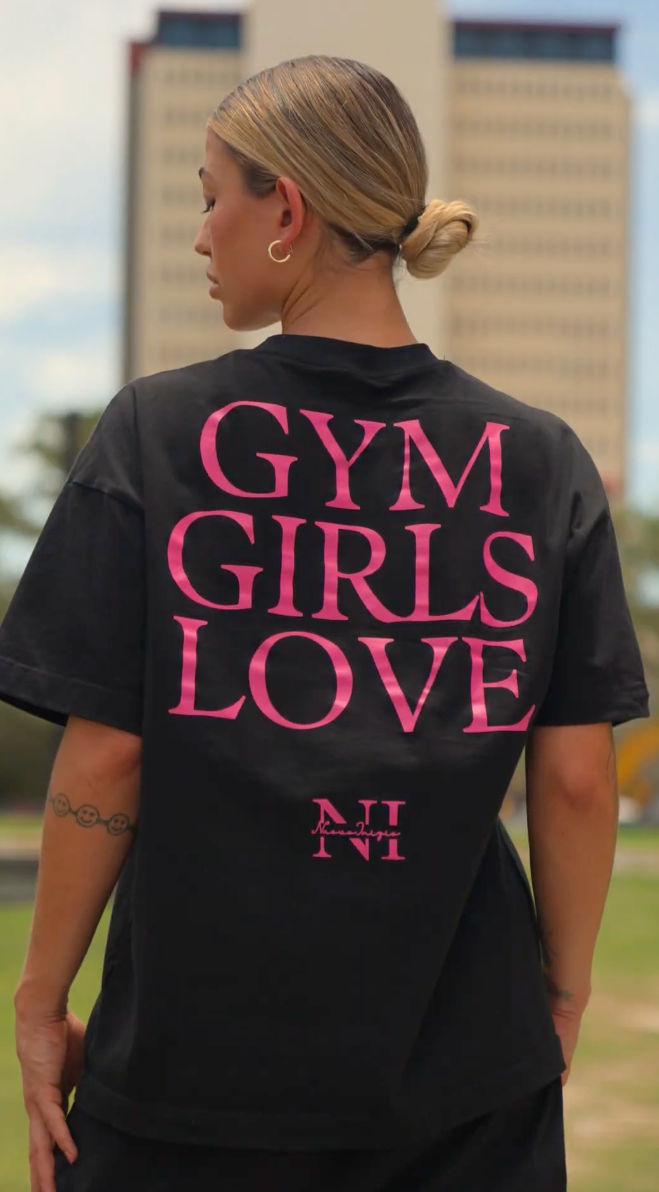 Gym Girls Love NI Oversized Tee
